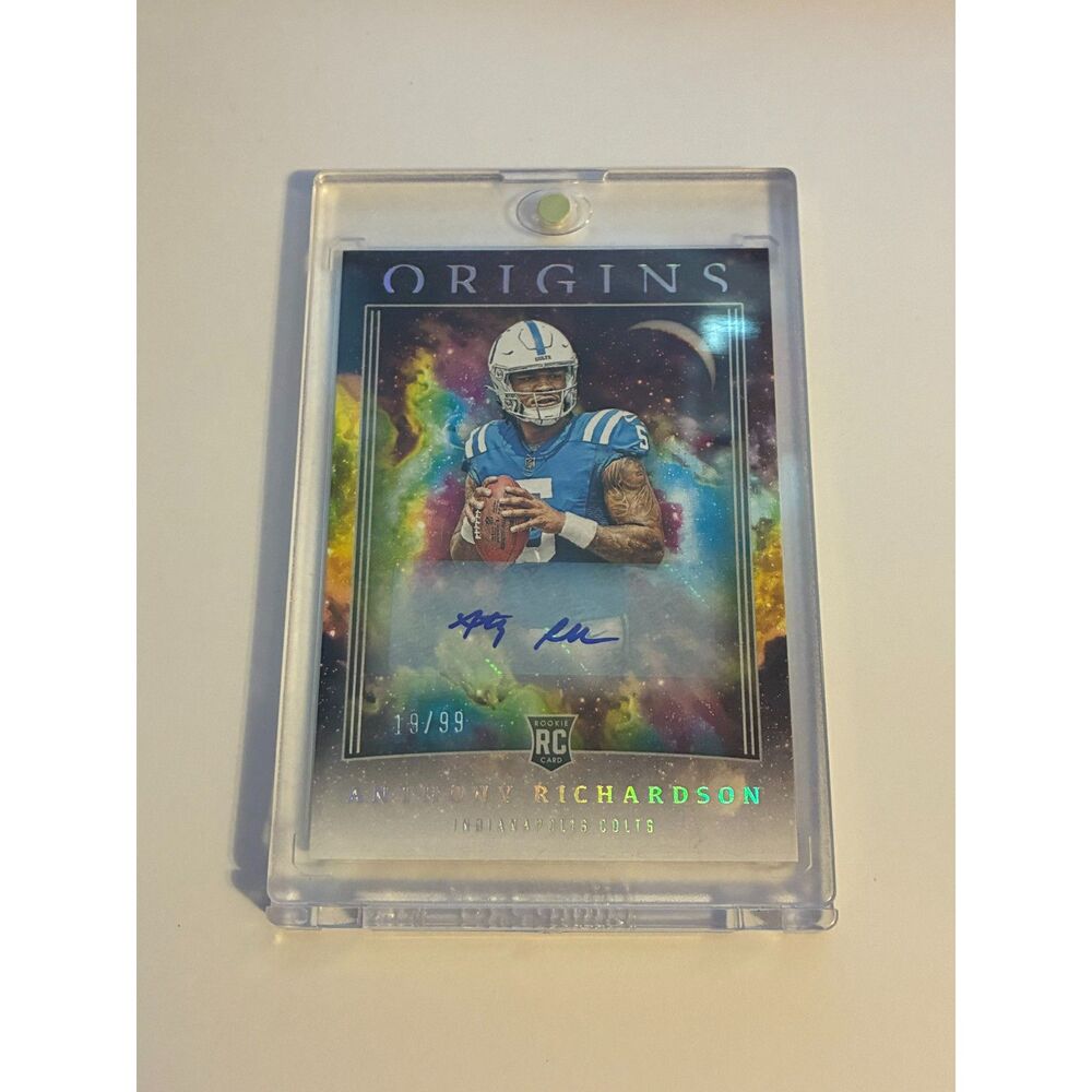 2023 Panini Origins Anthony Richardson Rookie Auto /99 Colts RC #105